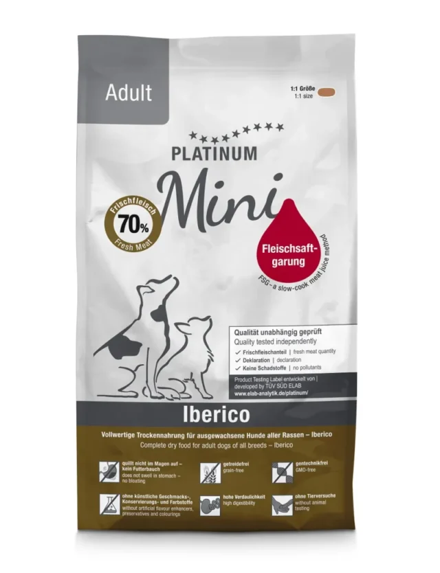 Platinum Adult Iberico Mini 900g