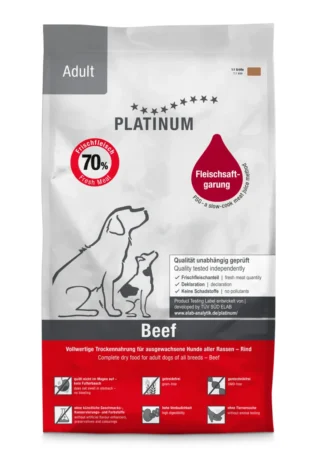 Platinum Adult Beef 5kg