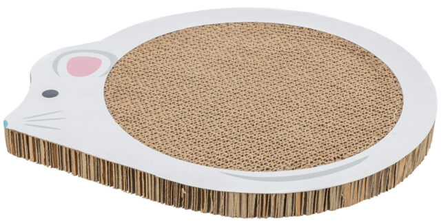 Kraapimispind Junior Hiir 35x2.5x29.5cm valge