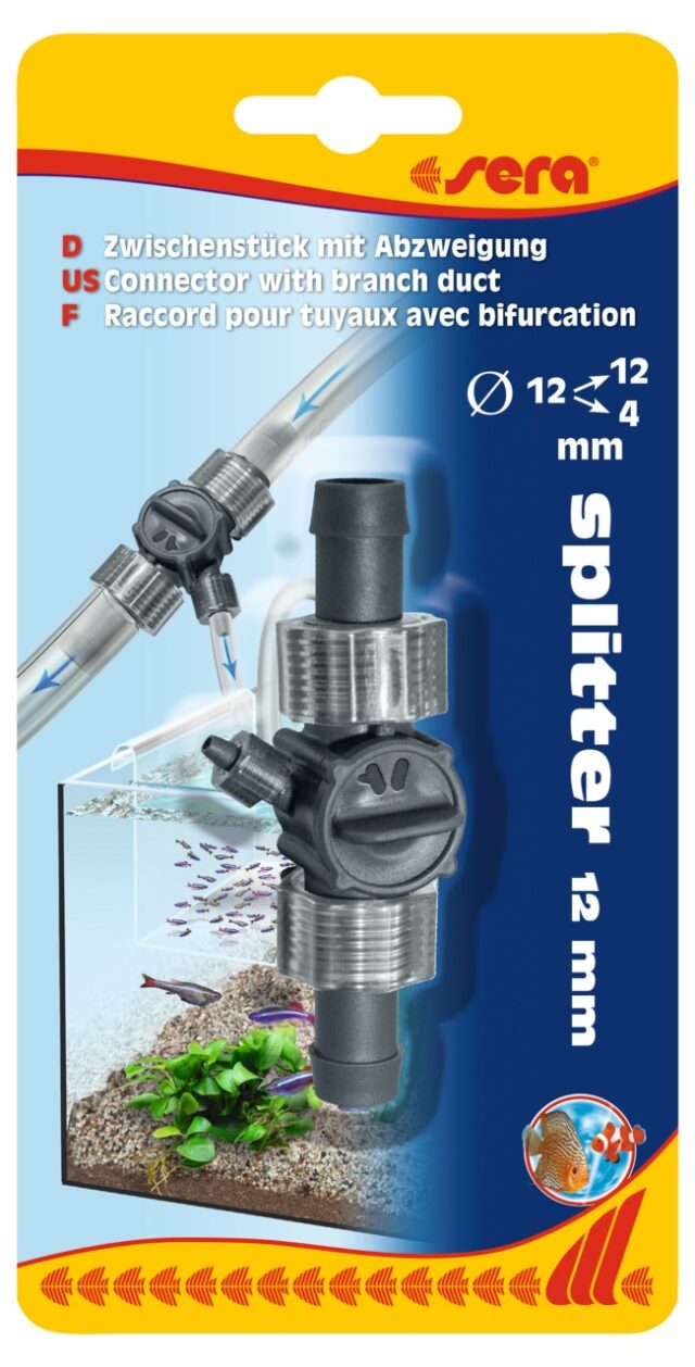 Sera jagaja Ø 12/12/4mm voolikule