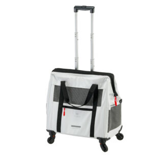 Transpordikott ratastega Voyager Trolley 46 x 26 x 48 cm valge