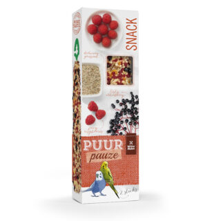 Maius viirpapagoidele PUUR Pulgad Vaarikas/Põldmari 60g