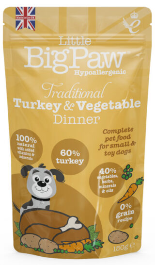 LITTLE BIGPAW KOERA EINEKOTIKE KALKUN/KÖÖGIVILJAD 150G N1