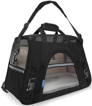 Freedog Fly transpordikott must 48x25x33cm