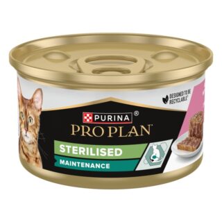PRO PLAN KASSI PASTEET STER. TUUNIKALA-LÕHE 85G N1