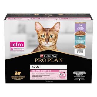 PRO PLAN KASSI EINE MULTIPAKK DELICATE KALA/KALKUN 85G N7+3