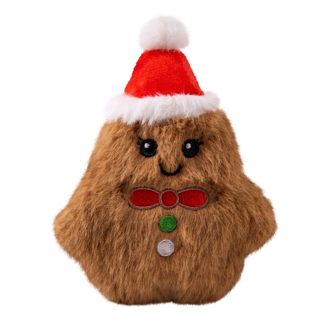 KONG HOLIDAY SNUZZLES MINI GINGERBREAD XS MÄNGUASI KOERALE