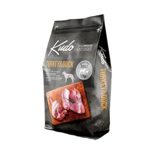 Kudo Turkey & Duck külmpressitud koeratoit 12kg