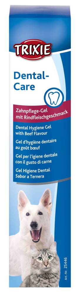 Hambahügieenigeel veiseliha maitsega, koerale/kassile, 100 g