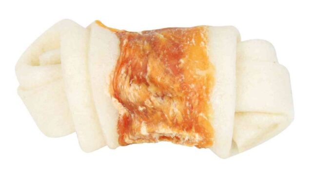 Koera maius DENTAfun sõlmkont kanalihaga 5cm 5TK/70g