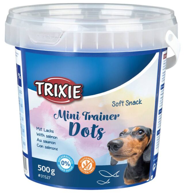 Koera maius Soft Snack Mini-täpid dresseerimiseks, 500 g