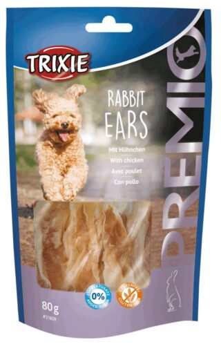 Koera maius PREMIO Küülikukõrvad, 80 g