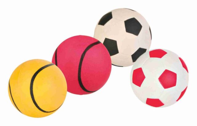 Mänguasi koertele Pall, vahtkummist, ujuv, ø 5,5 cm juhuslik värv