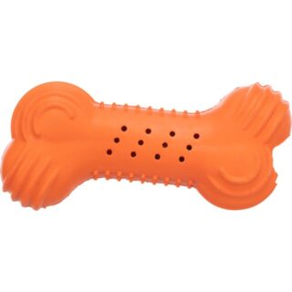 Mänguasi koertele Krõbisev kont, looduslikust kummist, 11 cm