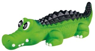 Mänguasi koertele Krokodill, lateks, 33 cm