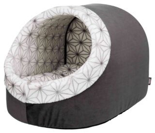 Koobas Diamond cuddly cave, 38 × 33 × 45 cm, antratsiit/valge