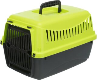Transpordiboks Capri XXS: 26 x 25 x 39 cm, antratsiit/roheline