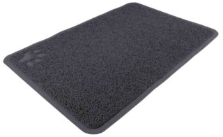 Kassi tualeti käpamatt, PVC, 40 × 60 cm, antratsiit