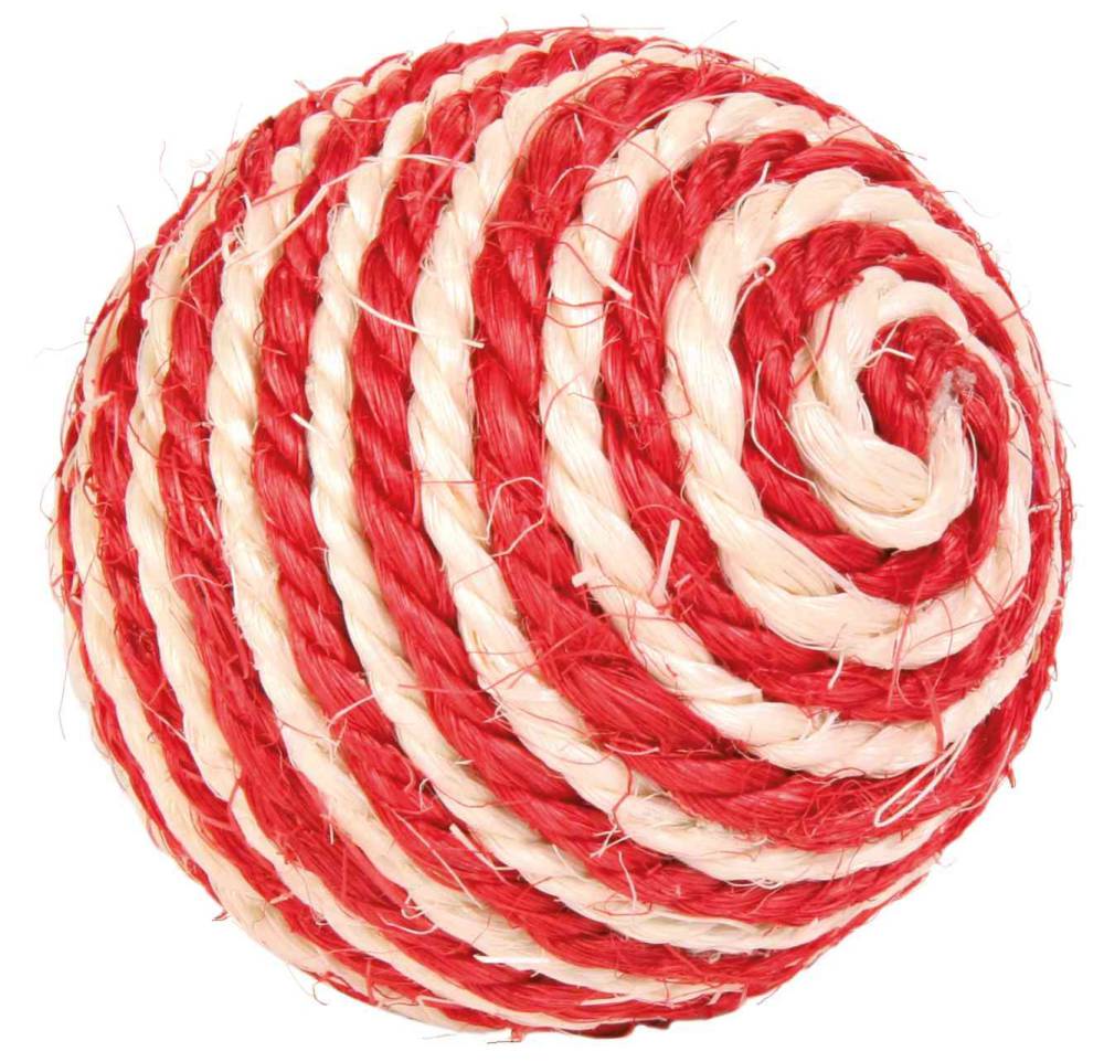 Mänguasi kassidele Sisal-pall, ø 6 cm