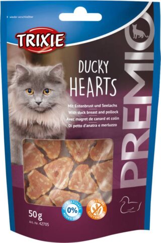 Maius kassidele PREMIO pardisüdamed, 50 g