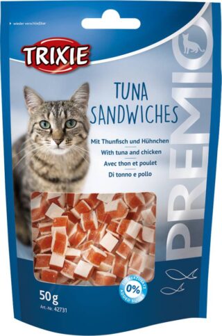 Maius kassidele PREMIO tuunikalavõileivad, 50 g