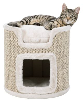 Kassimaja Ria kassitorn 37cm helehall