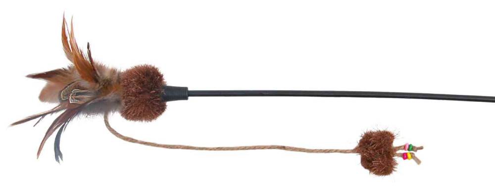 Mänguasi kassidele Mänguõng liblika ja palliga, 54 cm