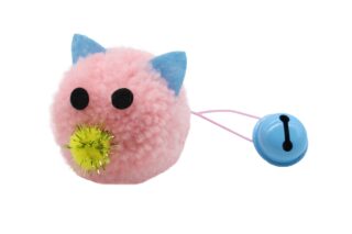 Bubu Pets kassilelu pall kellukesega 5cm 1tk (assortii)
