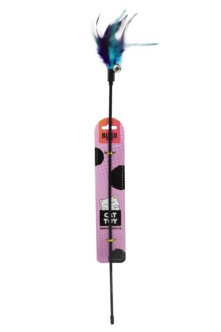 Bubu Pets kassiõng värviliste sulgedega 55cm (assortii)