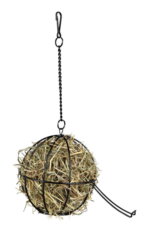 Näriliste söögikorv ketiga, metallist, 12cm