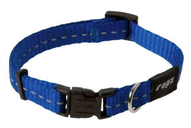 Kaelarihm Rogz Utility Small 11mm Nitelife, sinine helkur