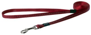 Jalutusrihm Rogz Utility Small 11mm Nitelife, punane helkur