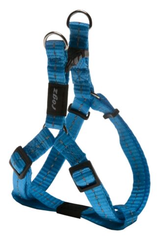 Traksid Rogz Step-in Nitelife S 11mm/27-37 türkiis helkur