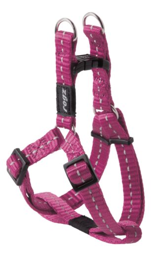 Traksid Rogz Step-in NitelifeS 1mm/27-37  roosa helkur