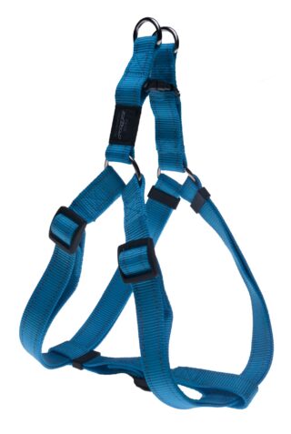 Traksid Rogz Step-in Fanbelt 20mm-3/4 türkiis helkur