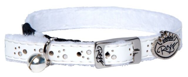 Kassi kaelarihm Rogz Trendycat White 11mm/25,5-31cm