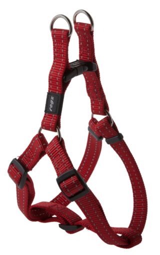 Traksid Rogz Step-in Snake 16mm-5/8 punane