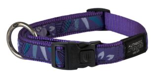 Kaelarihm Rogz Beach Bum L lilla Forest 20mm/34-56cm