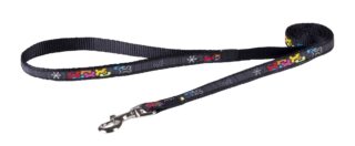 Jalutusrihm Rogz Fancy Dress Medium 16mm Scooter, Multi Bone muster