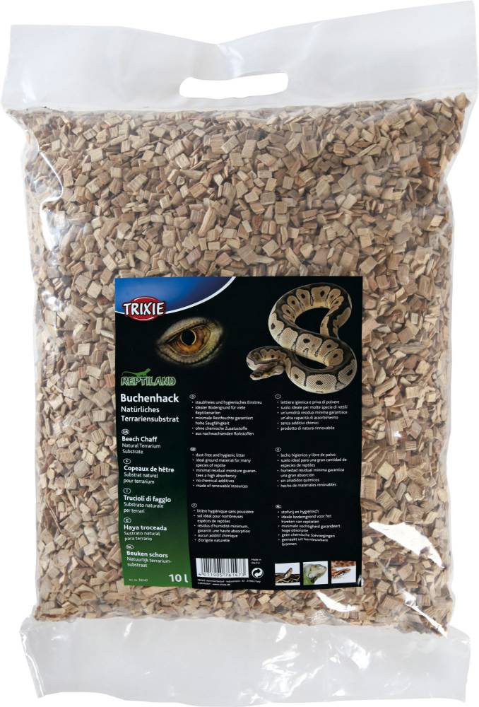 Terrariumi substraat Beech Chaff 10L suur