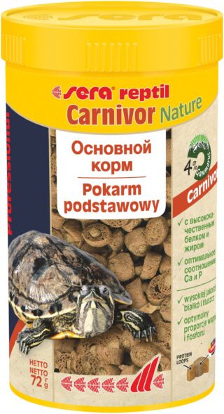 Sera Reptil Professional Carnivor Nature 250ml/72g