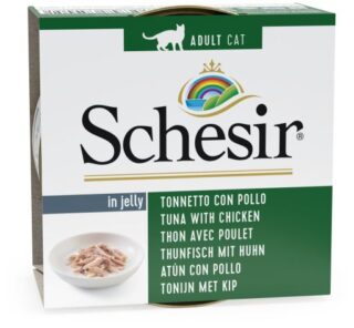 Schesir Complete Nutrition tuunikalaga ja kanaga tarretises 85 g kassikonserv
