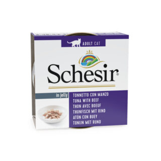 Schesir tuunikala + loomafilee želees 85g kassikonserv