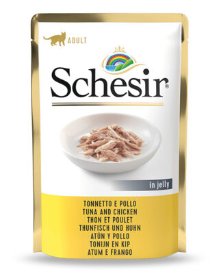 Schesir tuunikala + kanafilee želees 85g kassikonserv