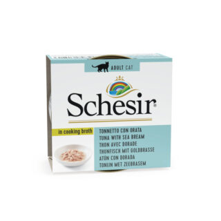 Schesir tuunikala + merikoger puljongis 70g kassikonserv