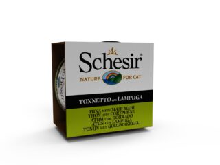 Schesir tuunikala+kuldmakrell 85g kassikonserv