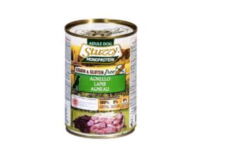 Täissööt (konserv) STUZZY Dog Monoprotein 400gr. lambalihaga