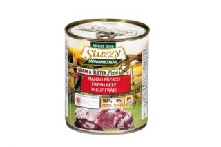 Täissööt (konserv) STUZZY Dog Monoprotein 800gr. veiselihaga
