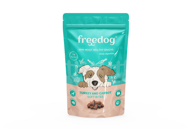 FREEDOG KOERA MAIUS SEMI-MOIST KALKUN/PORGAND 100G