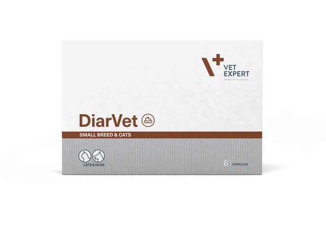 VETEXPERT DIARVET VÄIKESE KOERATÕU JA KASSI KAPSLID N30